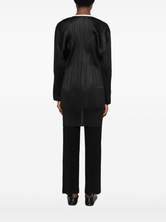 26FW 플리츠플리즈 가디건 PP68JA108 15 BLACK - PLEATS PLEASE