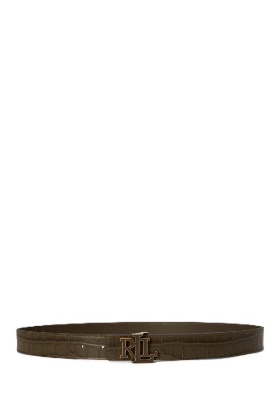 26FW 랄프 로렌 벨트 412P15765003 Red