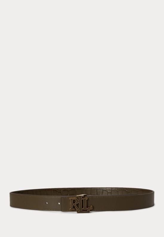 26FW 랄프 로렌 벨트 412P15765003 Red - RALPH LAUREN