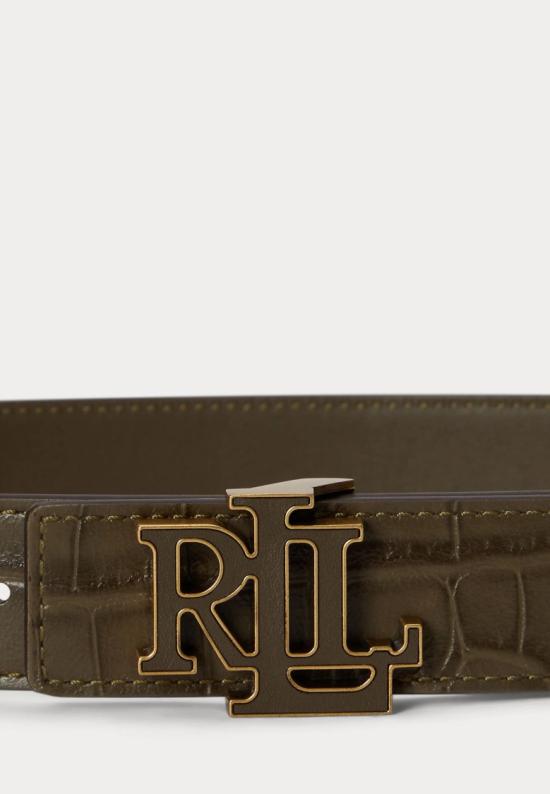 26FW 랄프 로렌 벨트 412P15765003 Red - RALPH LAUREN