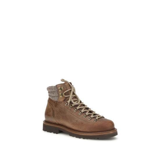 26FW 브루넬로 쿠치넬리 부츠 BRMZURCCS890CUX81BB BROWN - BRUNELLO CUCINELLI