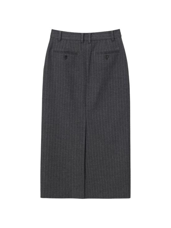 26FW 던스트 미디 스커트 UDSK6D223 G2 GREY - DUNST