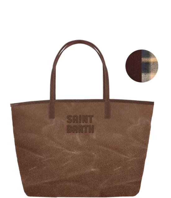 26FW 세인트바쓰 토트백 CBMID00301023M Brown