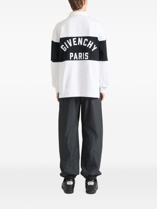 26FW 지방시 폴로 티셔츠 BML0173YTJ 116 WHITE - GIVENCHY