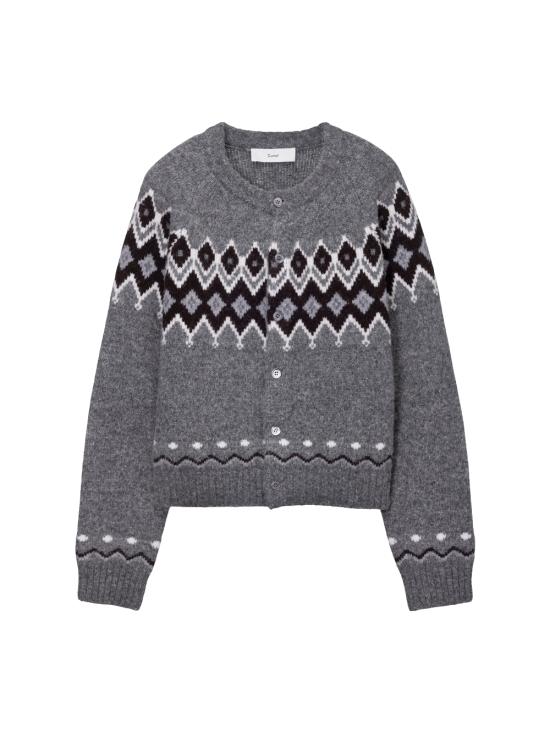 26FW 던스트 가디건 UDSW6D123 G2 GREY