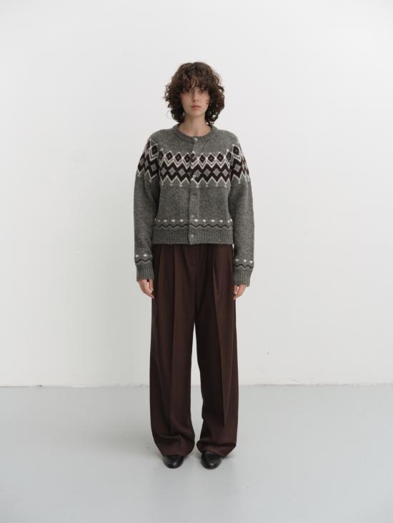 26FW 던스트 가디건 UDSW6D123 G2 GREY - DUNST