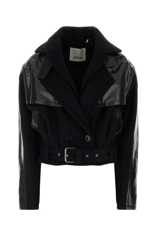26FW 이자벨마랑 자켓 MA0595FAD4D03I 01BK BLACK