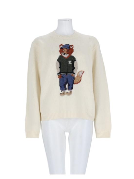 26FW 메종키츠네 탑 MRWKJ09KT1241 0383 White