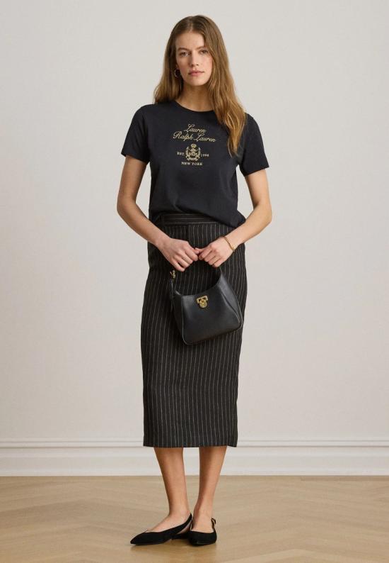 26FW 랄프 로렌 탑 200P13943001 Black - RALPH LAUREN