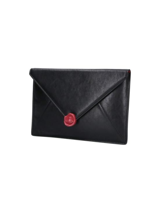26FW 비비안웨스트우드 클러치/파우치 5B01000FW L00BXN401 Black - VIVIENNE WESTWOOD