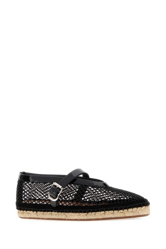 26FW 알라이아 플랫 슈즈 AA3P1002A028 999 BLACK - ALAIA