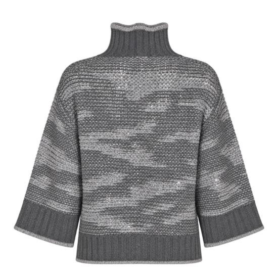 26FW 파비아나 필리피 니트웨어 MAD226F450M3928204 Grey - FABIANA FILIPPI