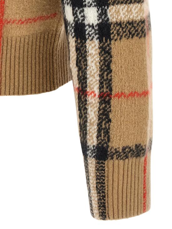  버버리 스웨터 LD8132517SANDIPCHECK BEIGE - BURBERRY
