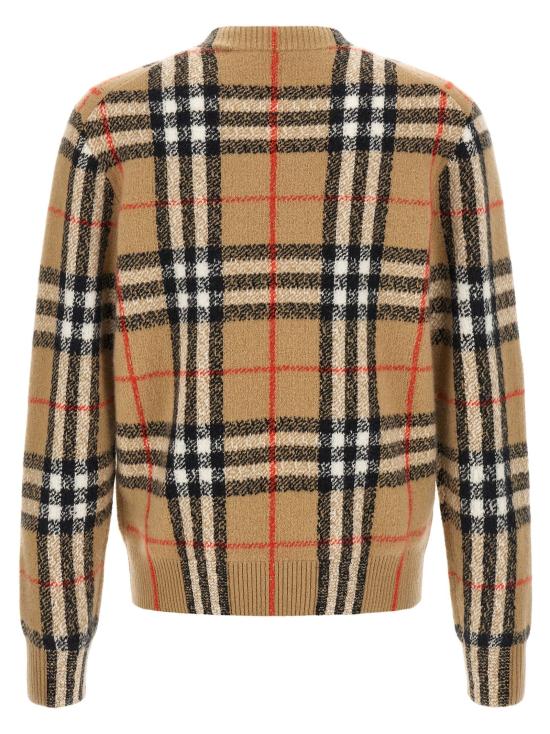  버버리 스웨터 LD8132517SANDIPCHECK BEIGE - BURBERRY