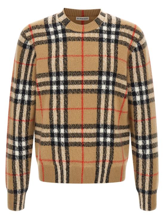  버버리 스웨터 LD8132517SANDIPCHECK BEIGE