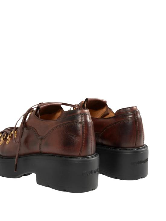 26FW 미우미우 플랫 슈즈 5E766E 50D Brown - MIU MIU