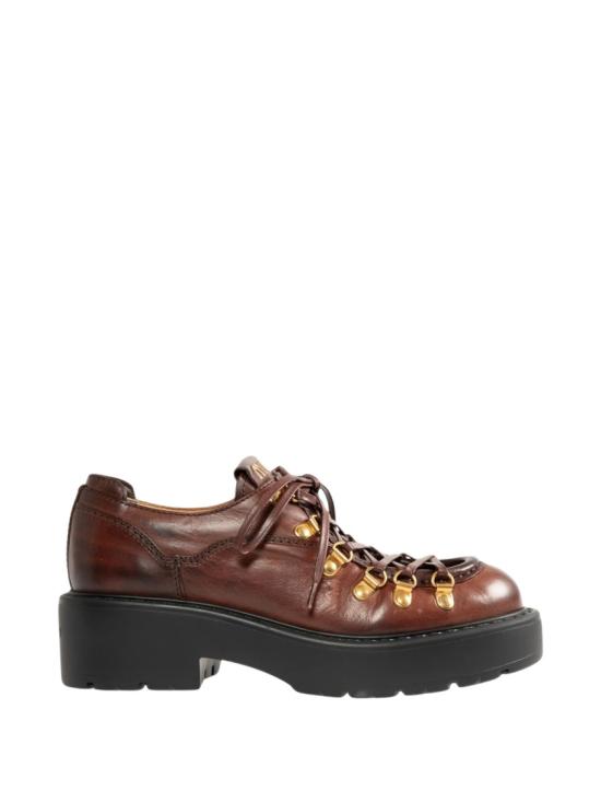 26FW 미우미우 플랫 슈즈 5E766E 50D Brown