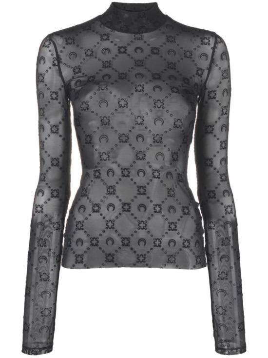 26FW 마린세르 민소매 티셔츠 WTO388A CJER0005BK99 BLACK