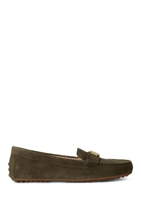 26FW 랄프 로렌 반스버리 스웨이드 로퍼 802821629036 Black