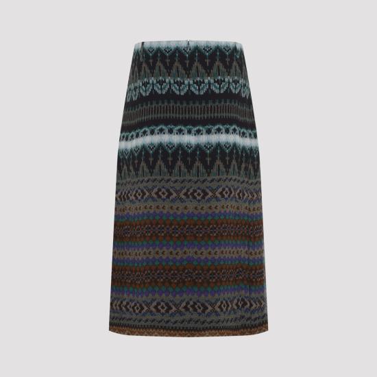 26FW 드리스 반 노튼 스커트 2620108154017 704 BROWN - DRIES VAN NOTEN