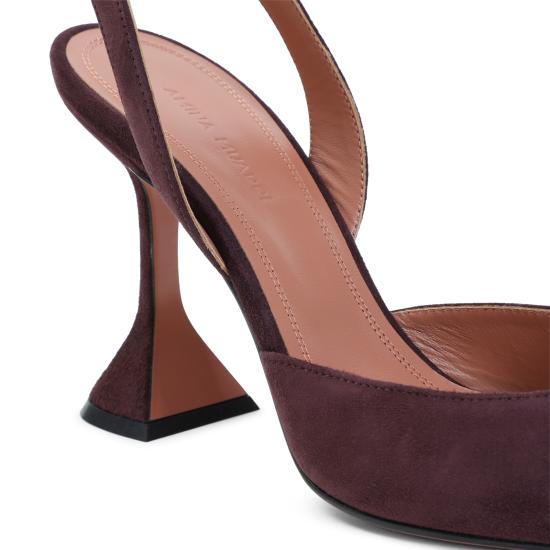 26FW 아미나 무아디 힐/펌프스 18S366534HOLMERLOT BORDEAUX - AMINA MUADDI