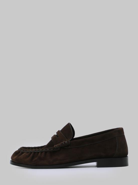 26FW 생로랑 로퍼 A001MM2W5AA 6023 BROWN - SAINT LAURENT