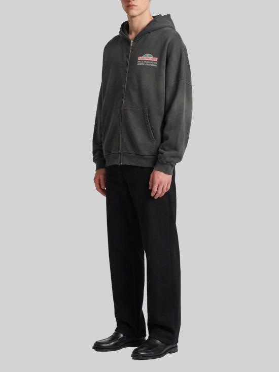 26FW 윌리 차바리아 후드 티셔츠 MUJSW017063N 011 BLACK - WILLY CHAVARRIA