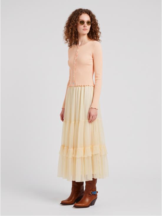 26FW 끌로에 스커트 CH26WJU2000 114 WHITE - CHLOE