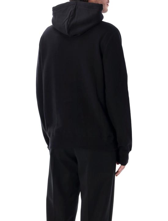 26FW 랑방 후드 티셔츠 RMHO0055F305 10 BLACK - LANVIN