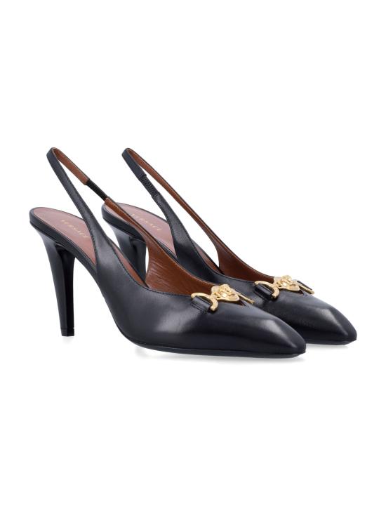 26FW 베르사체 힐/펌프스 10268491A17253 1B00G BLACK GOLD - VERSACE