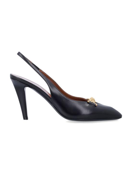 26FW 베르사체 힐/펌프스 10268491A17253 1B00G BLACK GOLD