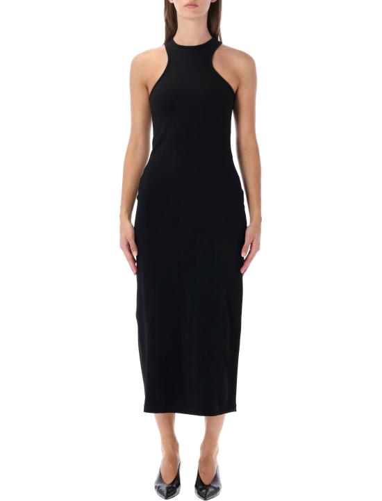 26FW 토템 미디 원피스 264WRD0375FB0718 001 BLACK