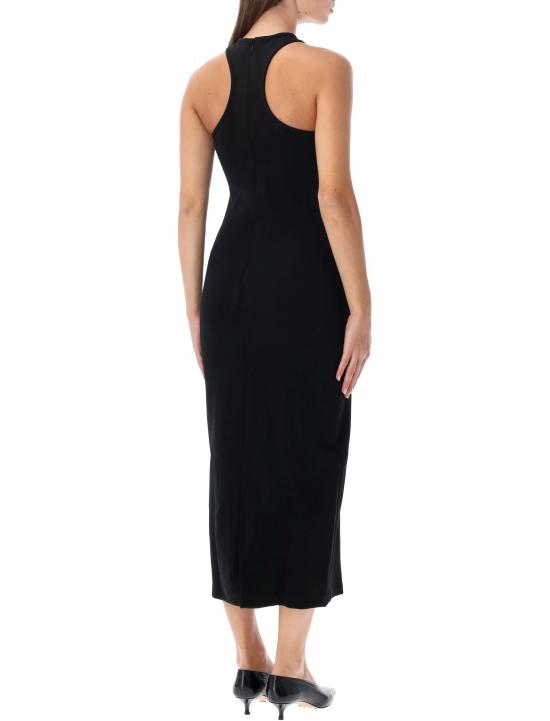 26FW 토템 미디 원피스 264WRD0375FB0718 001 BLACK - TOTEME