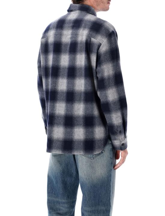 26FW 아페쎄 긴팔 셔츠 H32058WOATF LAB GREY NAVY - A.P.C.