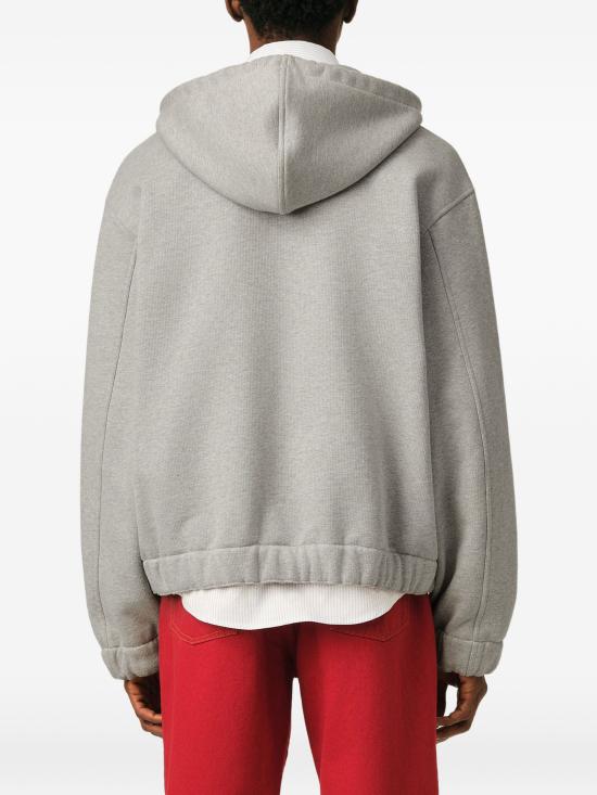 26FW 아미 후드 티셔츠 USW793JE0238 0951 GREY - AMI