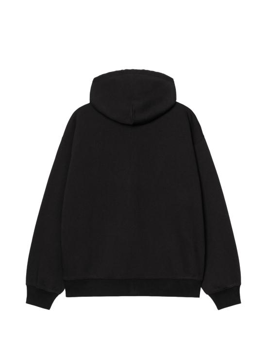 26FW 칼하트 WIP 후드 티셔츠 I034691 8906 BLACK - CARHARTT WIP