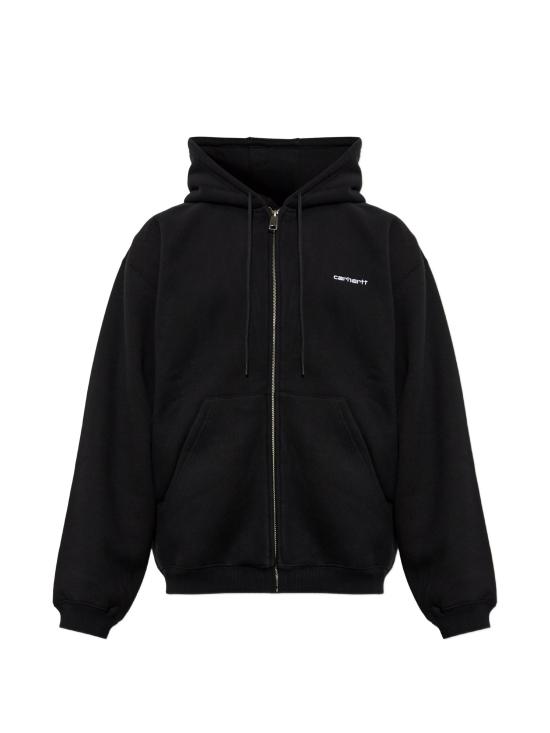 26FW 칼하트 WIP 후드 티셔츠 I037114 0D2XX BLACKWHITE