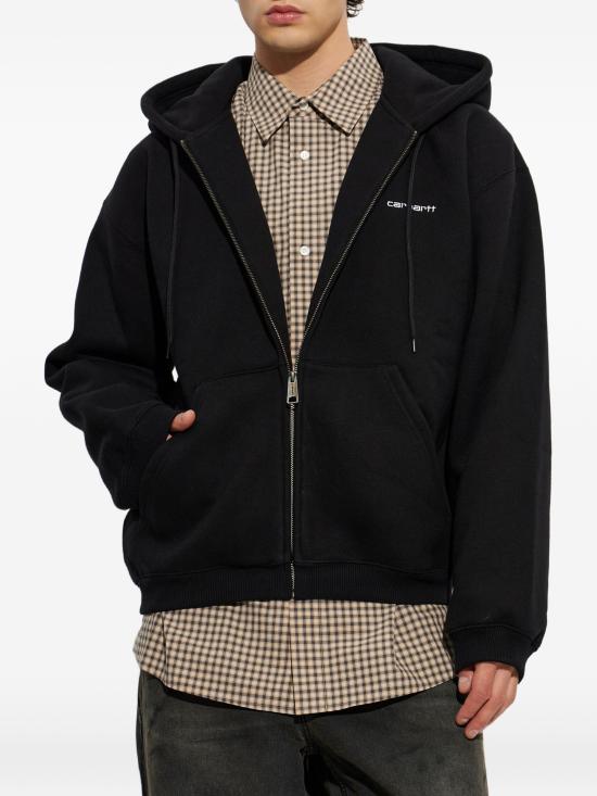 26FW 칼하트 WIP 후드 티셔츠 I037114 0D2XX BLACKWHITE - CARHARTT WIP