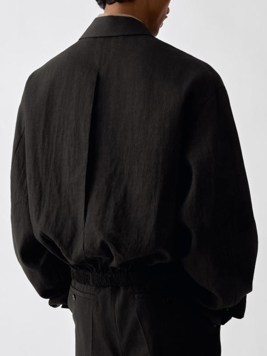 26FW 자크뮈스 긴팔 셔츠 26HOUM00174AW00 990 BLACK - JACQUEMUS