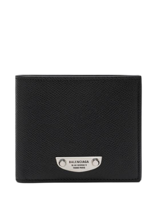 26FW 발렌시아가 가죽소품 A007222ACS2 1000 BLACK