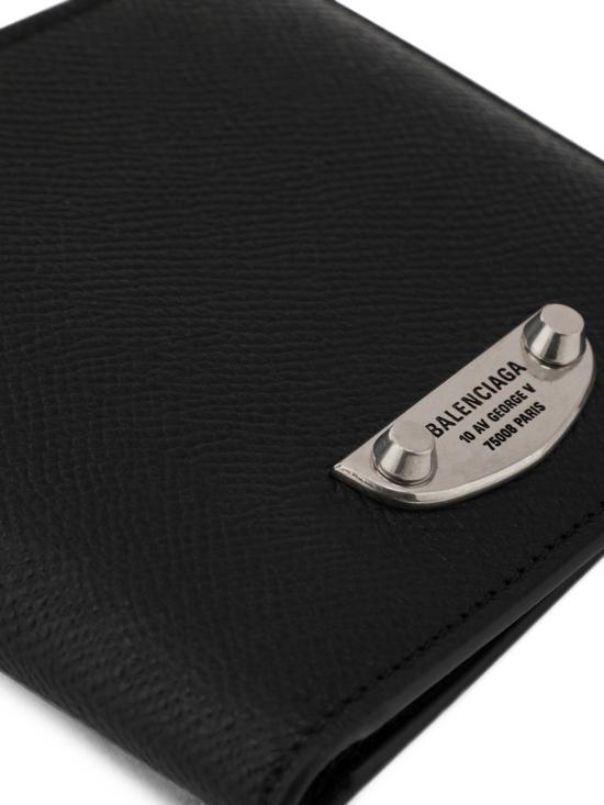 26FW 발렌시아가 가죽소품 A007222ACS2 1000 BLACK - BALENCIAGA