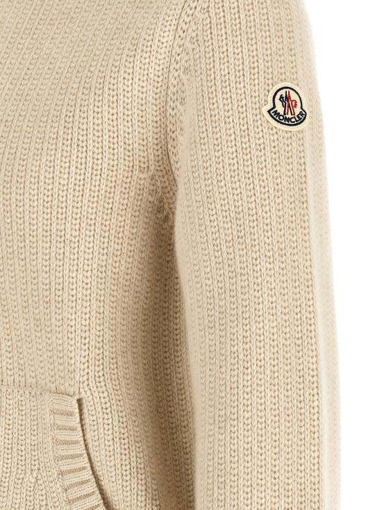 26FW 몽클레어 가디건 MO345650BM BEIGE - MONCLER