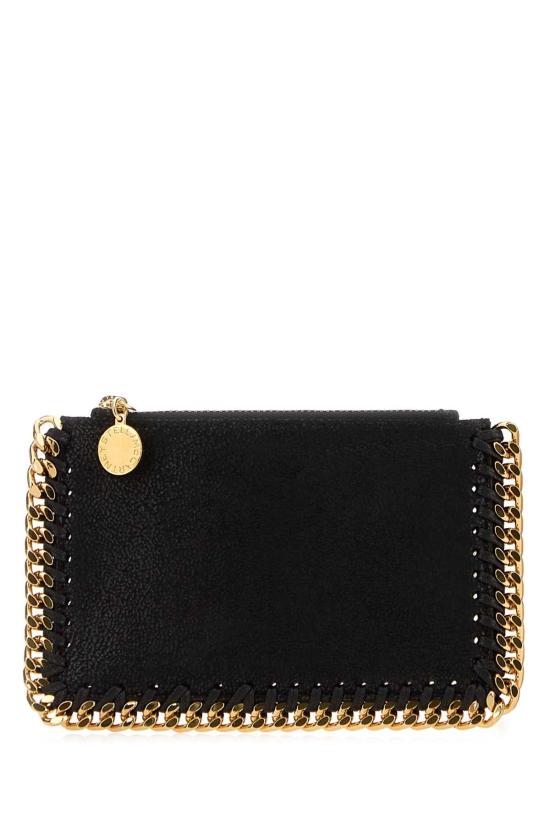 26FW 스텔라 맥카트니 명함지갑 7P0094W9355 1000 BLACK