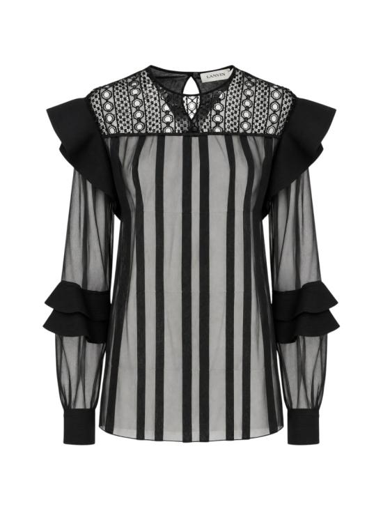 26FW 랑방 탑 RW TO9005 6259 A26 Black