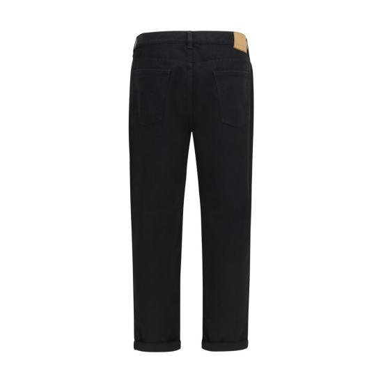 26FW 브루넬로 쿠치넬리 데님 팬츠 BRM237PO2090C101BB BLACK - BRUNELLO CUCINELLI