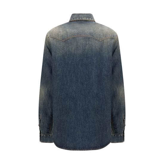 26FW 펜디 셔츠 FEFLF867B1PDF19S8BB BLUE - FENDI