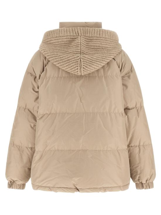 26FW 브루넬로 쿠치넬리 패딩 BR345929BM BEIGE - BRUNELLO CUCINELLI