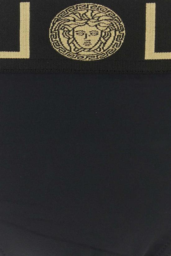 26FW 베르사체 비치웨어 ABU010251A11119 A80G BLACK - VERSACE