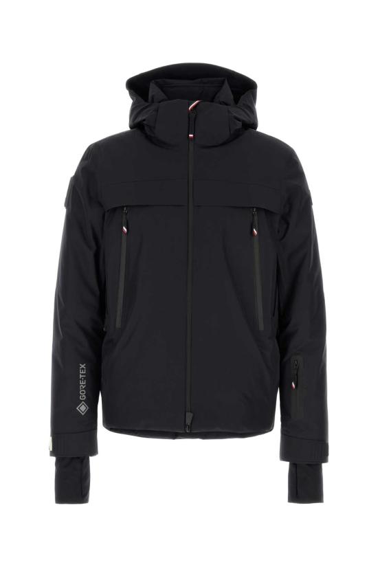26FW 몽클레어 그레노블 발름호른 후드 고어텍스 다운 스키 자켓 L20971A00021597MR 742 BLACK