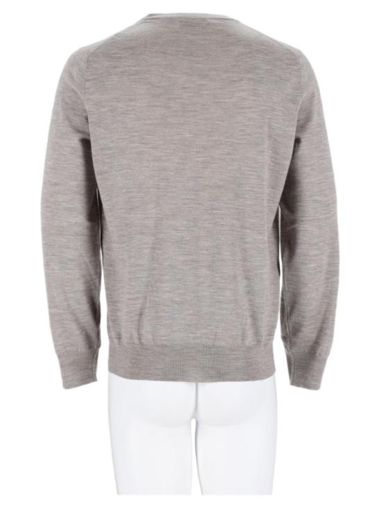  브루넬로 쿠치넬리 니트웨어 M2400100 COW55 Grey - BRUNELLO CUCINELLI